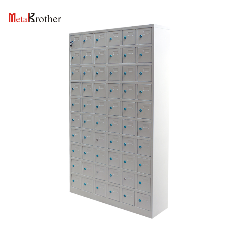 Steel Phone Storage Charging Station Locker 60 Doors